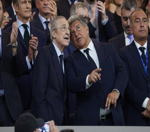 每體報道皇馬支持巴薩卻遭到背叛老佛爺與拉波爾塔的關系出現緊張_西甲直播