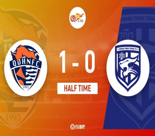 半場(chǎng)結(jié)束蘭克爾澤補(bǔ)射得分青島海牛暫時(shí)領(lǐng)先武漢三鎮(zhèn)亞泰將在此比分下降級(jí)_中超直播