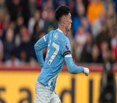 如果今晚出场,福登将成为曼城队史英超200场最年轻球员