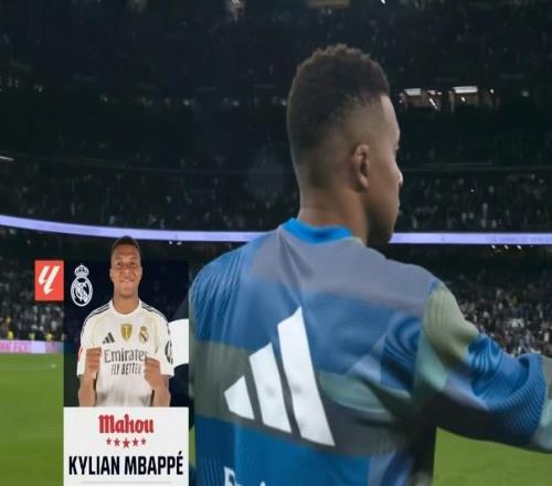 梅開(kāi)二度，姆巴佩當(dāng)選皇馬vs瓦倫西亞全場(chǎng)最佳