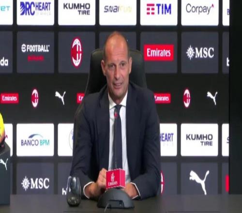 阿萊格里談米蘭中鋒位置稱無需擔(dān)憂失去50球需要攻入150球方能爭前四_意甲直播