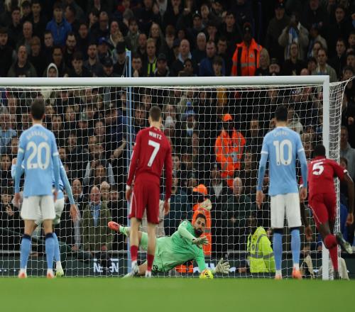 命中注定曼城近五次英超對陣利物浦罰點球有四次失手