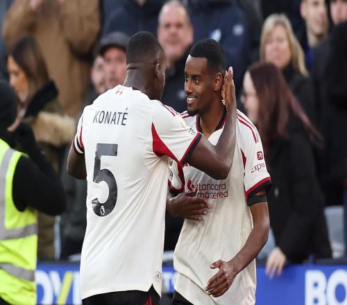 381分鐘&10次射門，伊薩克攻入利物浦生涯英超首球