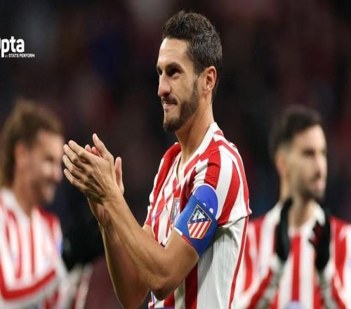 科克達成西甲500場里程碑，成代表單一球隊第七人