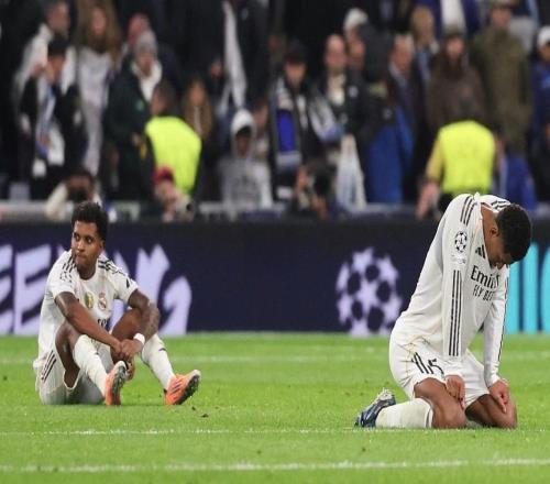 皇馬近兩個(gè)賽季歐冠聯(lián)賽階段已輸5場，此前五個(gè)賽季小組賽共輸5場