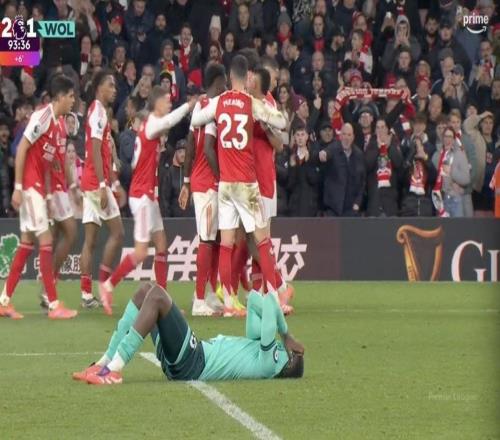 21險勝，阿森納英超對陣狼隊已取得9連勝