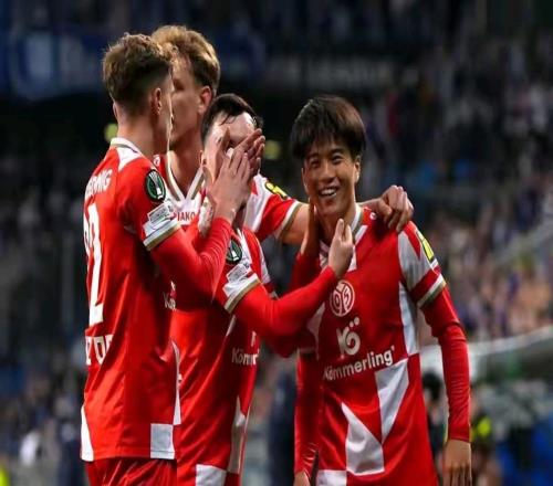 美因茨隊做客遭波茲南萊赫11踢平連續2輪歐協聯的比賽不勝