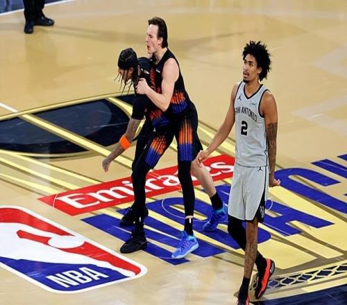 決賽中成為了馬刺最準的投手，馬刺榜眼郎還有不小的潛力可以挖掘