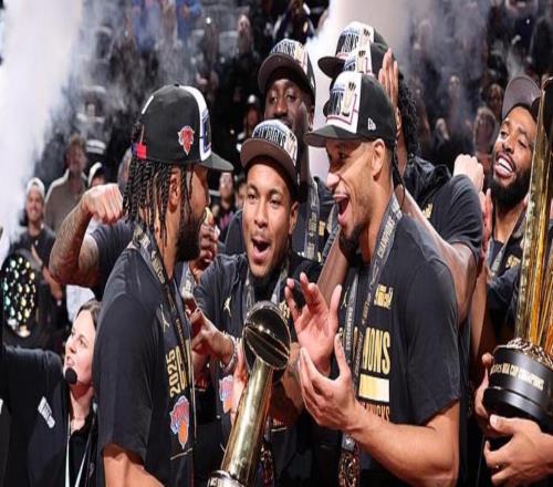 尼克斯逆轉(zhuǎn)馬刺奪NBA杯冠軍OG28+9文班18+6