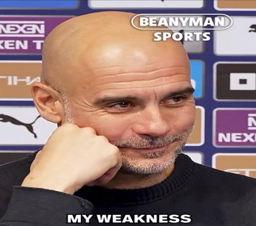 瓜帥坦言B席是他的軟肋與最愛但對(duì)其今天的表現(xiàn)感到不滿_英超直播