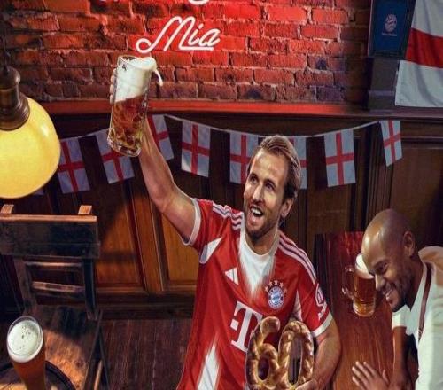 拜仁51場英格蘭9場，凱恩2025年出戰60場比賽刷新生涯紀錄