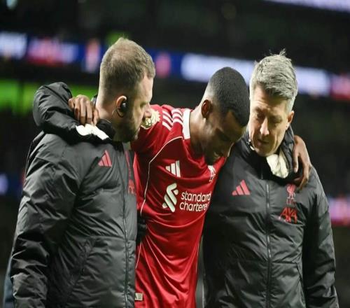 DO：利物浦擔(dān)心伊薩克小腿嚴(yán)重受傷，正在等掃描結(jié)果