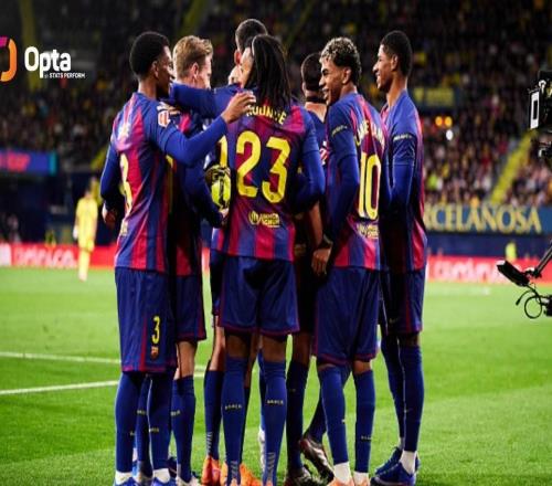 巴薩2025年打入169球，為隊史單一自然年第五多