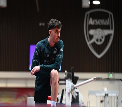 要復(fù)出了阿森納官方曬哈弗茨健身房訓(xùn)練照