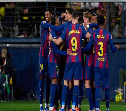 2025年度西甲積分榜：巴薩37戰(zhàn)31勝高出皇馬10分，馬競第四