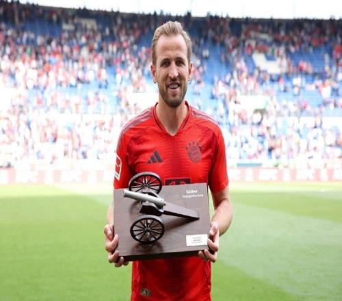 凱恩收官戰(zhàn)壓哨破門！78戰(zhàn)獨(dú)造百球，再創(chuàng)德甲神紀(jì)錄，1年轟60球