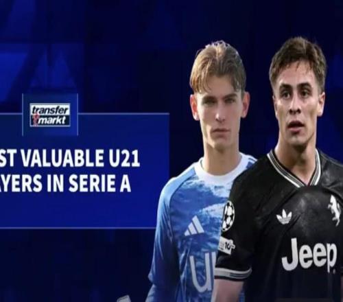 德轉(zhuǎn)意甲U21球員身價(jià)：伊爾迪茲7500萬歐第1，帕斯6500萬第2