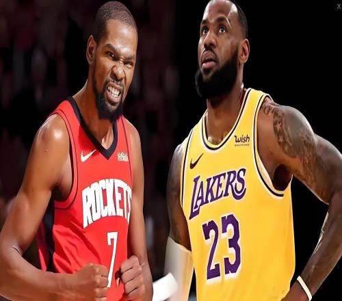 湖人消息：詹杜創造歷史，哄搶9+3前鋒，戰火箭出場更新