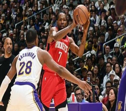 杜蘭特25+9東契奇25+7火箭客場大勝湖人