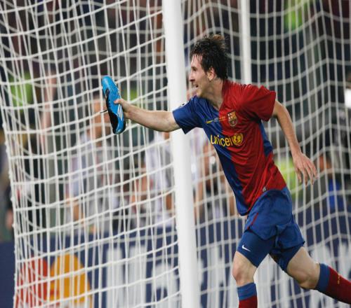 梅西要擁有新球鞋！靈感來自2009年歐冠擊敗C羅奪冠！