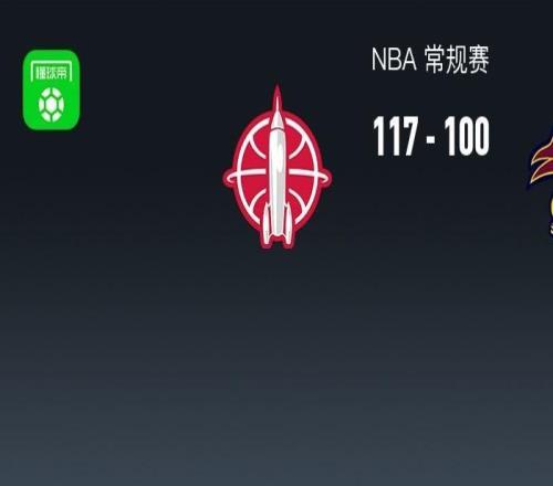 NBA戰報：火箭117100騎士，杜蘭特30+4+7
