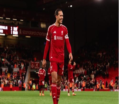 范戴克：維爾茨正適應英超的比賽強度，我們都為他的進球高興