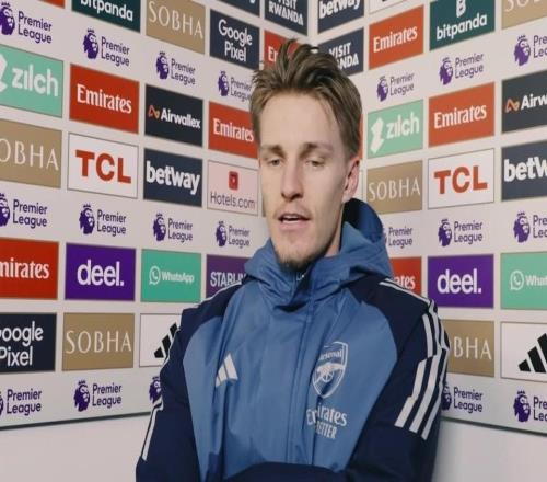 厄德高：我一直在等待這個進球，并且也在非常努力地練習