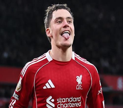 維爾茨斬獲英超首球，坦言是種解脫，斯洛特盛贊其漸入佳境