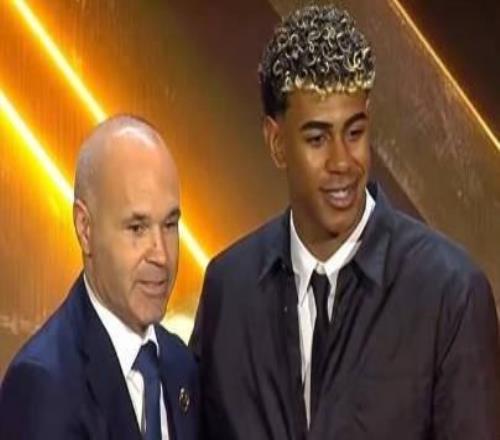 官方：亞馬爾獲得環(huán)球足球獎(jiǎng)2025年西甲最佳U23球員獎(jiǎng)