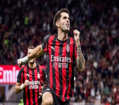 又是普利西奇！半場壓哨破門，轟賽季第10球，拉比奧頭球助攻