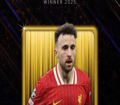 官方：迪奧戈若塔獲得環(huán)足獎(jiǎng)2025年特別獎(jiǎng)