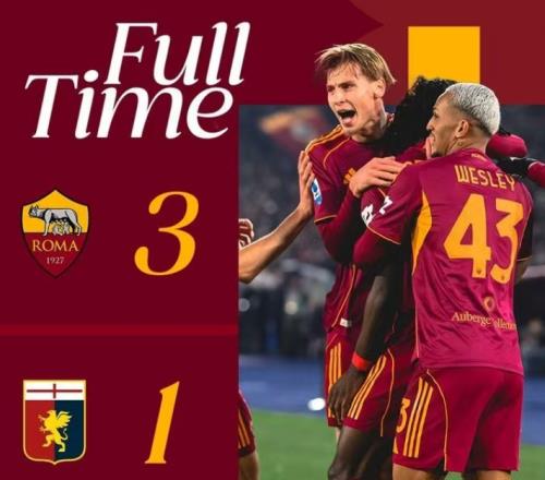 意甲第17輪結(jié)束了所有比賽，最新積分榜如下！