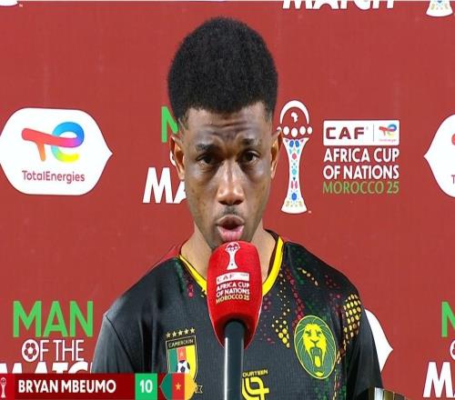 阿馬德當選與喀麥隆一戰(zhàn)全場最佳，穿姆伯莫球衣造轉播烏龍