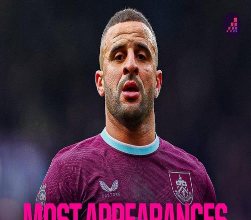 英格蘭后衛英超出場榜：卡拉格508場居首，沃克427場第五