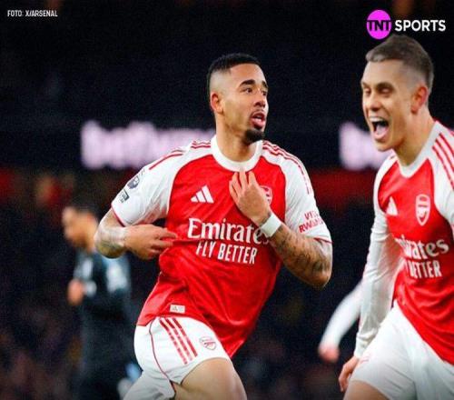 阿森納踢瘋了！主場41大勝維拉5分領(lǐng)跑英超積分榜