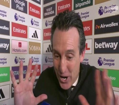 埃梅里：即便今天輸了球我依然很開心，所以要祝賀阿森納