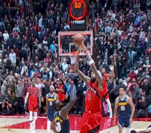 鶯歌30+8絕平三分超時無效！約基奇傷停掘金險勝猛龍巴恩斯三雙