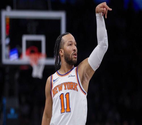 贏(yíng)得尊重，尼克斯隊(duì)杰倫布倫森在紐約市長(zhǎng)的就職演說(shuō)中獲點(diǎn)名