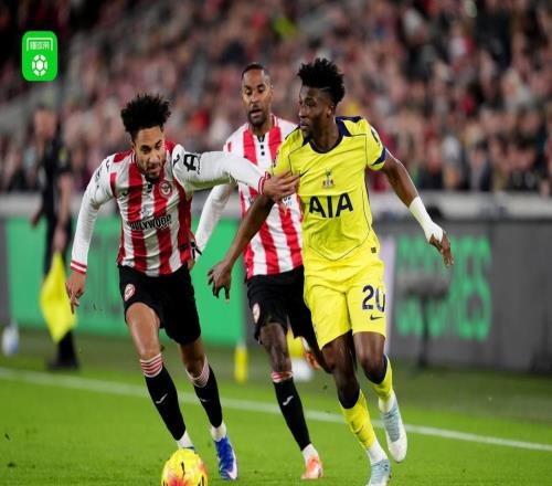 劍南春熱刺00布倫特福德，沙德進(jìn)球被吹，熱刺全場3射正