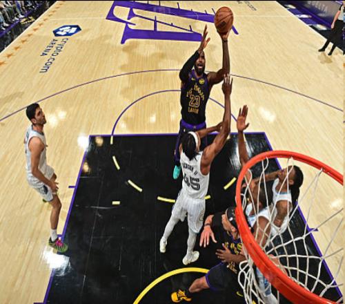 湖人最后時刻轟122攻擊波取勝！東契奇20罰僅比灰熊全隊少3個