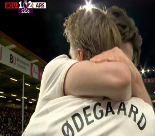 槍手隊長狀態火熱，厄德高連續三場英超參與進球