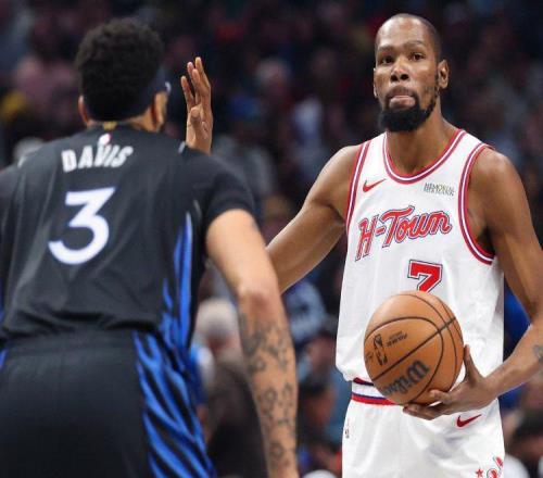 杜蘭特34+7，火箭不敵獨行俠！濃眉26+5帽創紀錄，弗拉格12中3