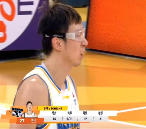 北京3分憾負(fù)廣廈！周琦15+19，陳盈駿復(fù)出，輸球主要怪這2人
