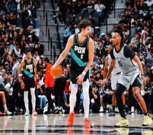 阿夫迪亞29+11+10開拓者擒馬刺2連勝楊瀚森替補2分2板2蓋帽