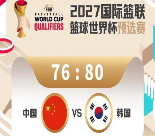 票房近1000萬，中國主場對韓國的男籃世預賽創北京籃球賽事票房新高