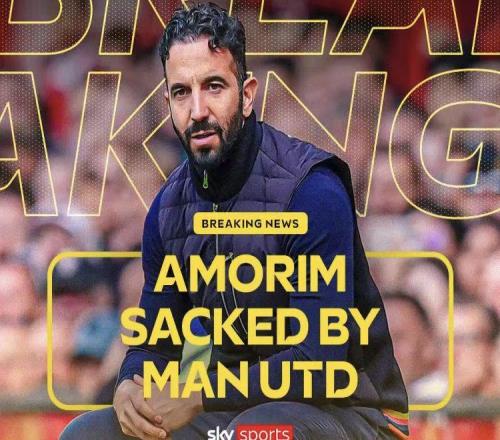 掃地出門！曼聯官宣阿莫林下課，12年恥辱紀錄誕生，C羅迷弟點贊