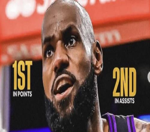 詹姆斯總得分歷史獨一檔、總助攻歷史第二！季后賽搶斷遠超喬丹！