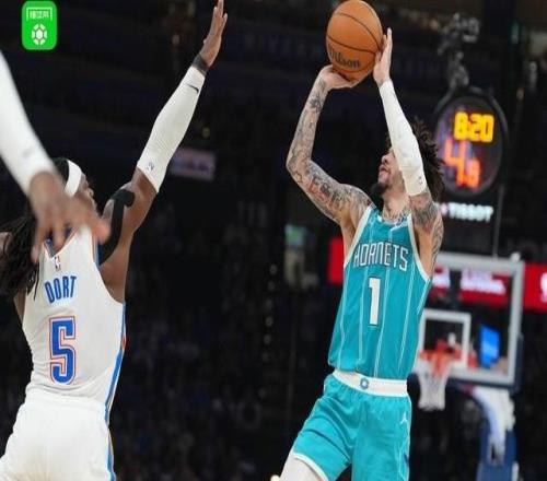 雷霆背靠背97124慘敗黃蜂，布蘭登米勒28+6，亞歷山大21分