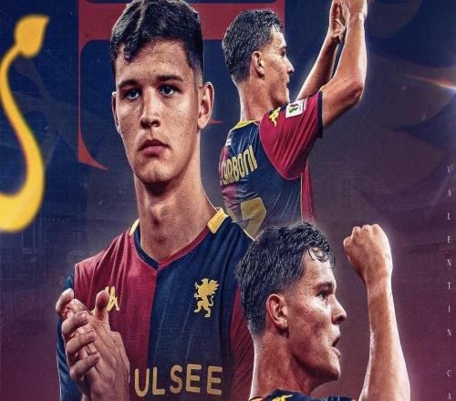 提前終止租借，國米小將巴倫廷卡爾博尼社媒發文告別熱那亞