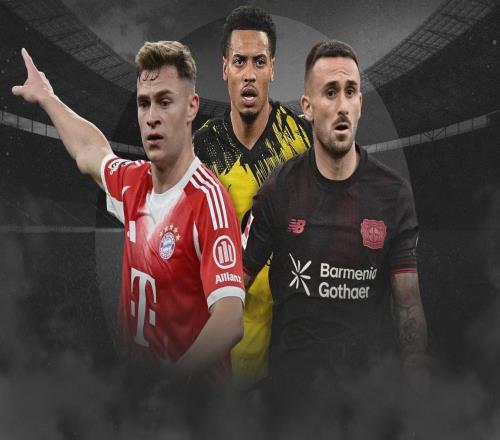 踢球者本期防守型中場排名：基米希洲際級，帕夫洛維奇國家級